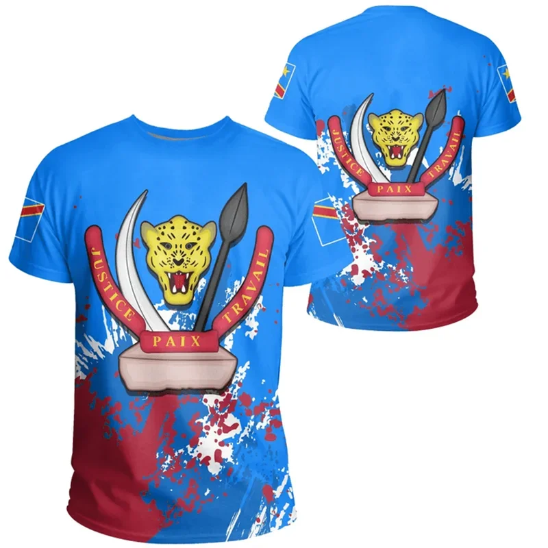 DRC National Emblem 3D T-Shirt