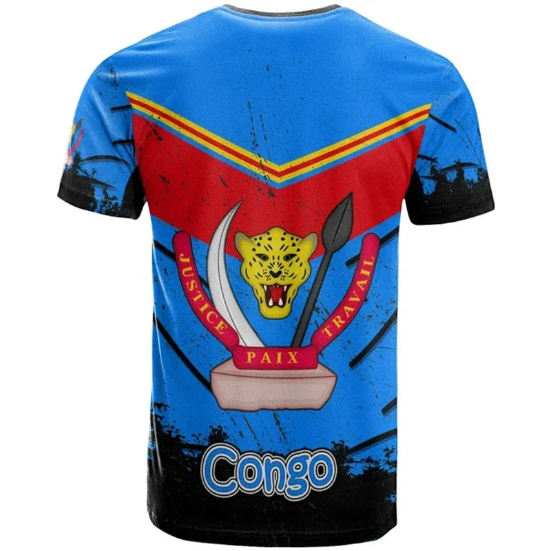 DRC National Emblem 3D T-Shirt