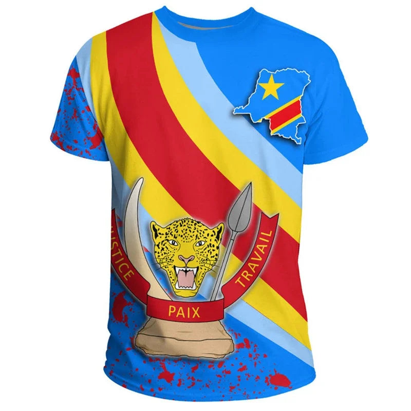 DRC National Emblem 3D T-Shirt