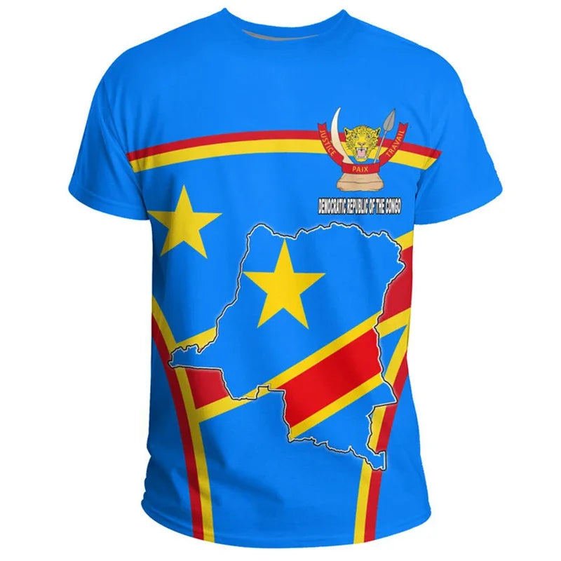 DRC National Emblem 3D T-Shirt