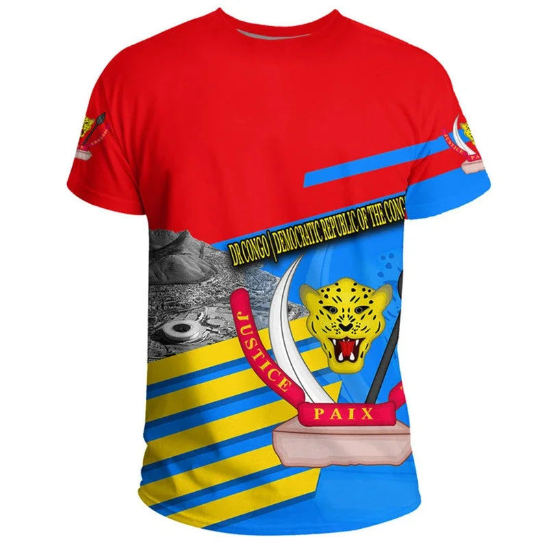 DRC National Emblem 3D T-Shirt