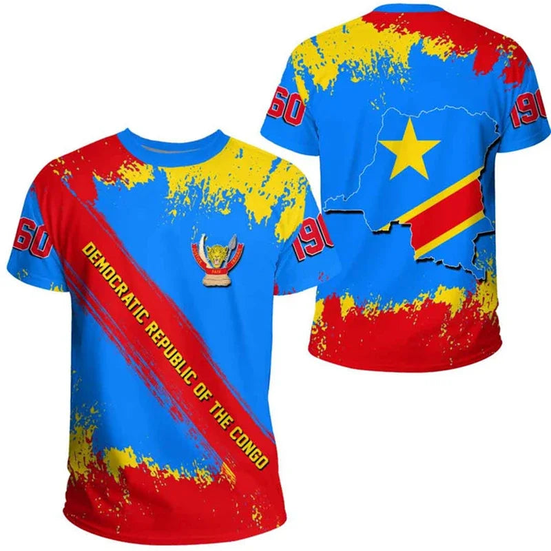 DRC National Emblem 3D T-Shirt