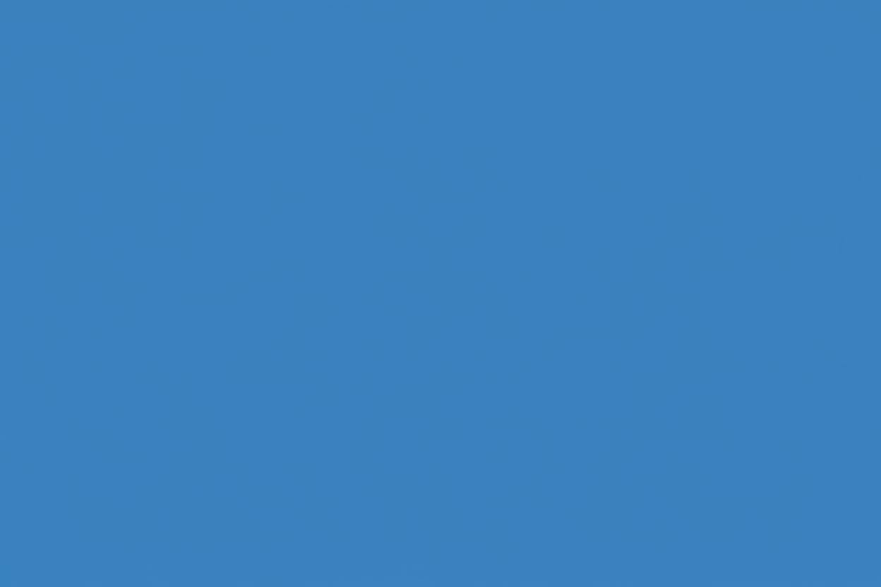 Solid Blue Banner